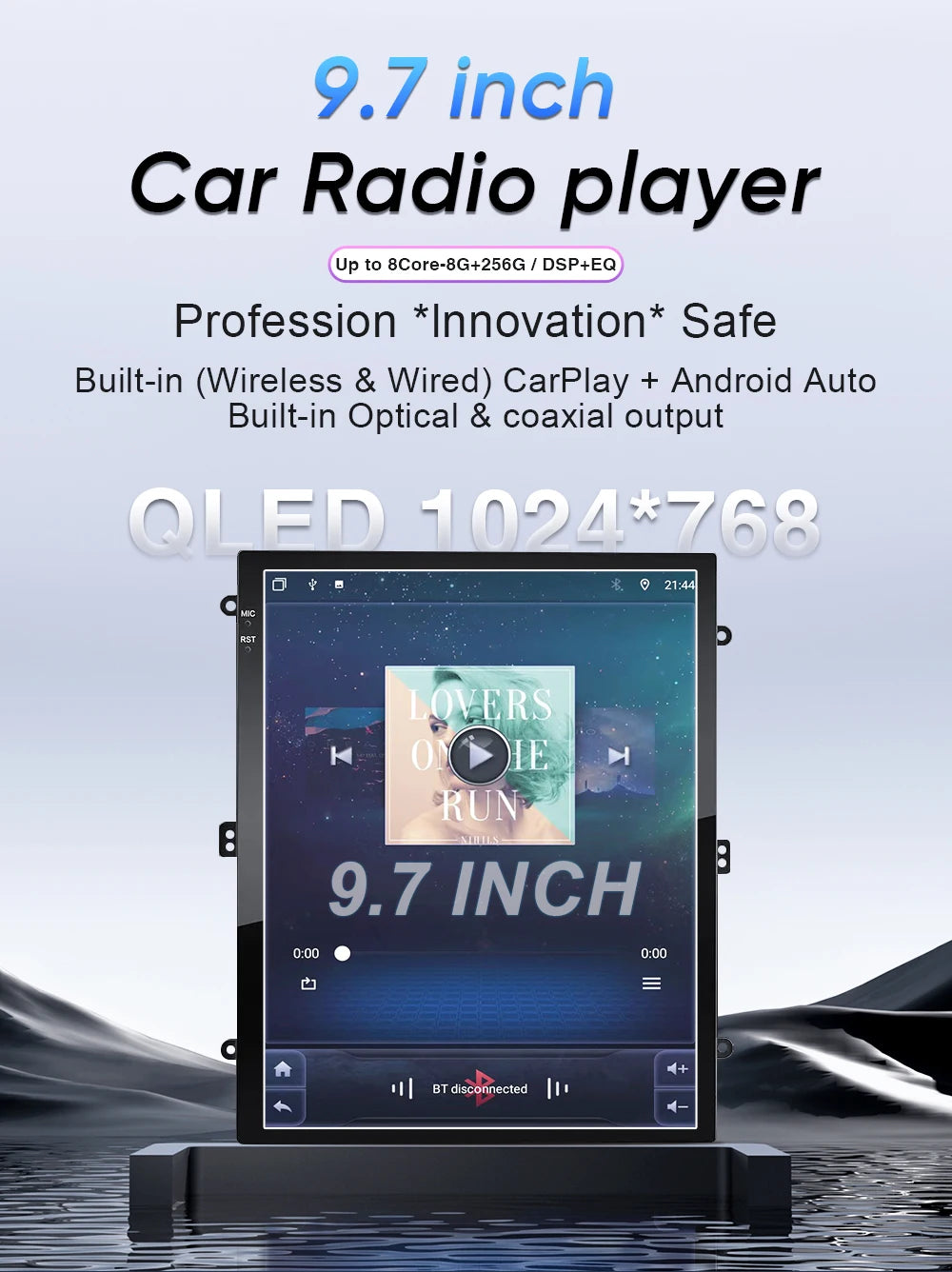 9.7-Inch Android Stereo for Hyundai Sonata YF