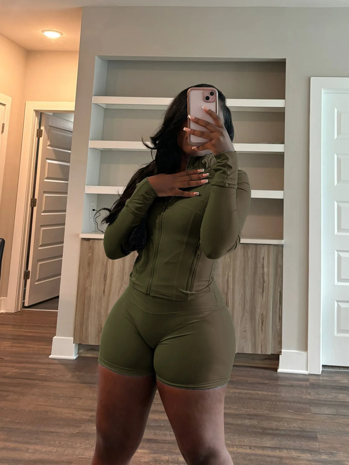 Sleeveless Top & Shorts Two-Piece Set