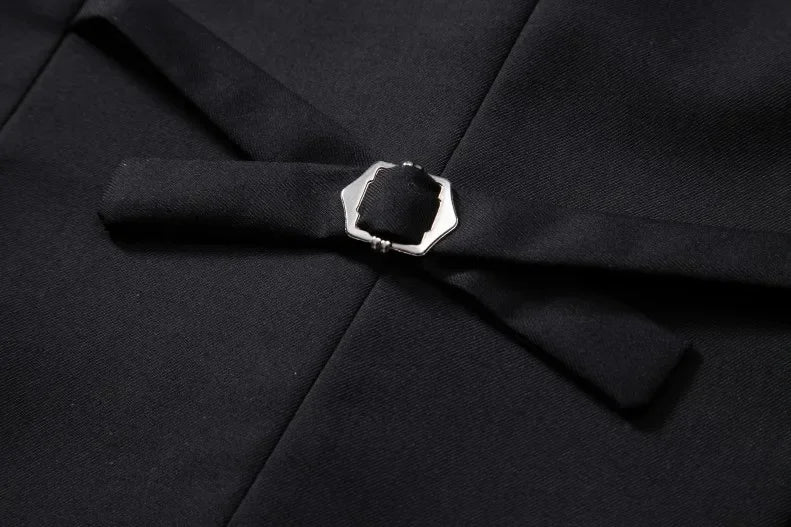 Men's Single-Breasted Formal Suit Vest