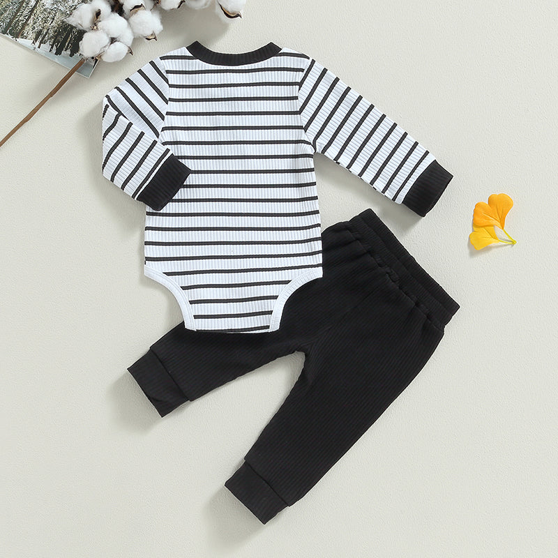 Baby Romper and Pants Set — Cotton Blend