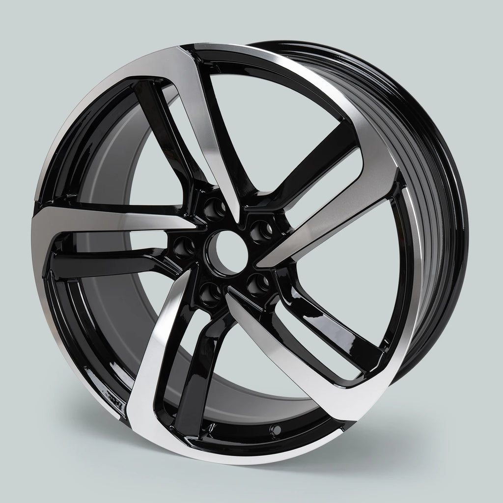 19×8.5 Aftermarket Alloy Wheel for Honda Accord – Black Machined
