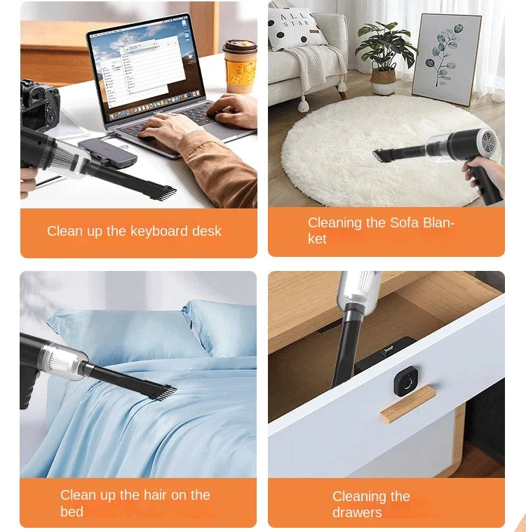 Compact Portable Car Handheld Vacuum