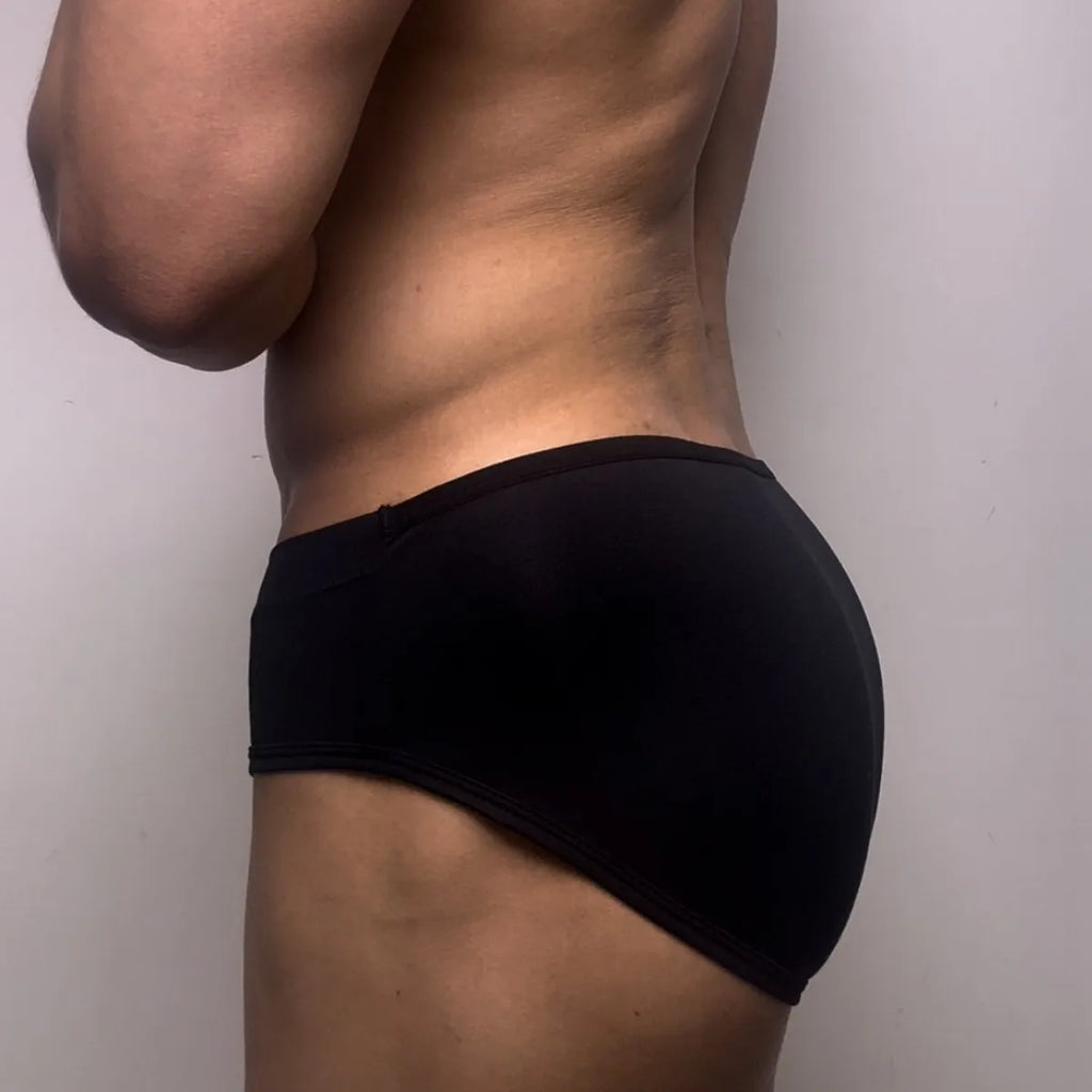 Men's Solid-Color Swim Briefs