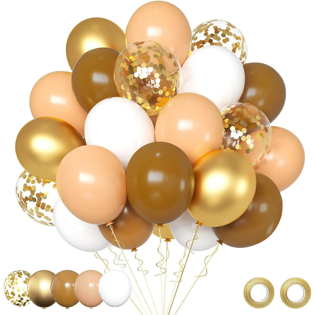 10-Inch Chrome Latex Balloons, 30-Pack