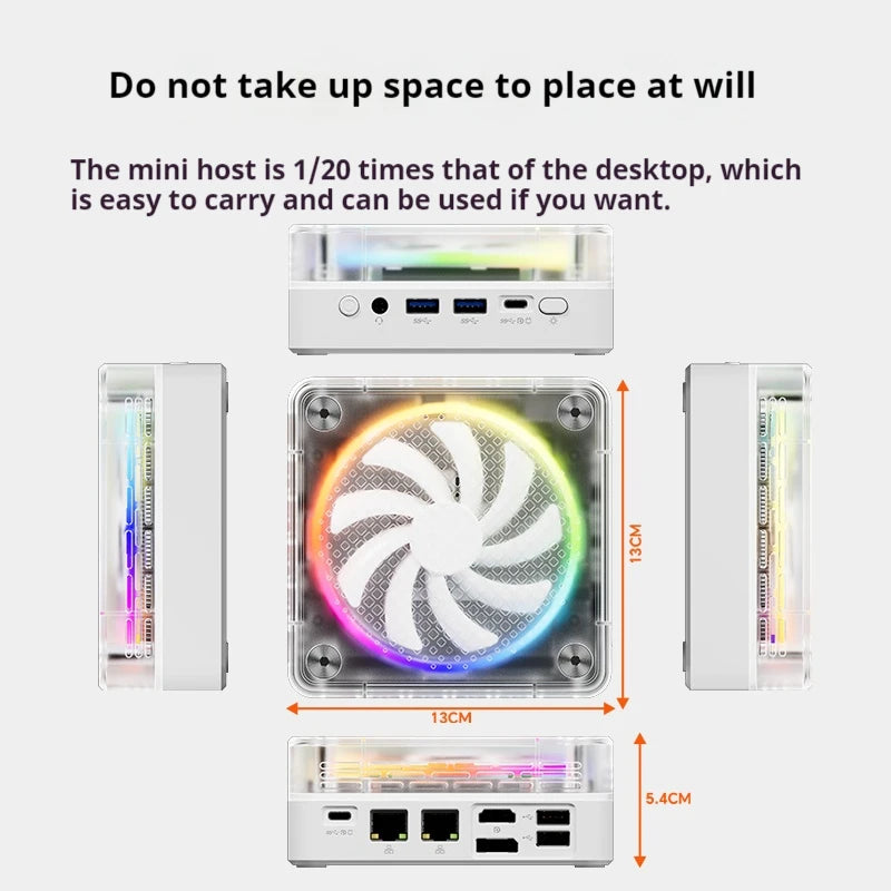 GenMachine Ryzen Mini PC — Assorted Processor Options