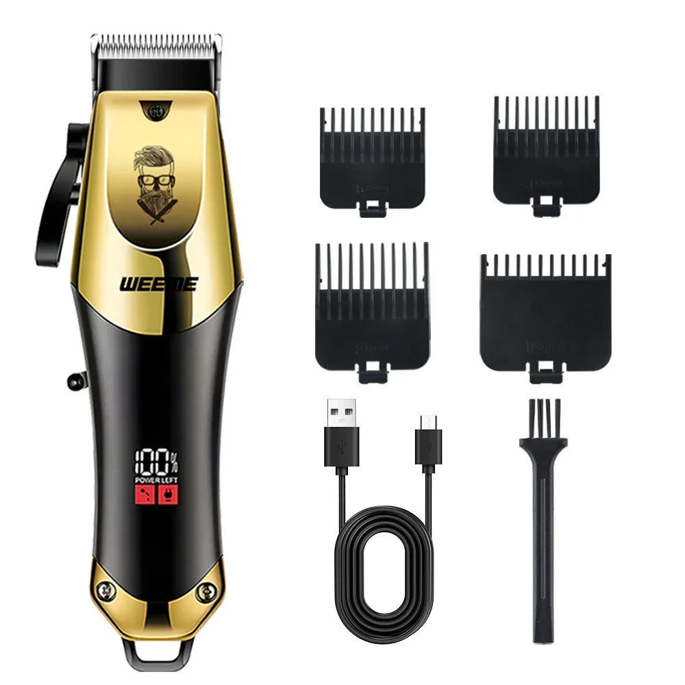 Vintage-Style Rechargeable Hair Trimmer
