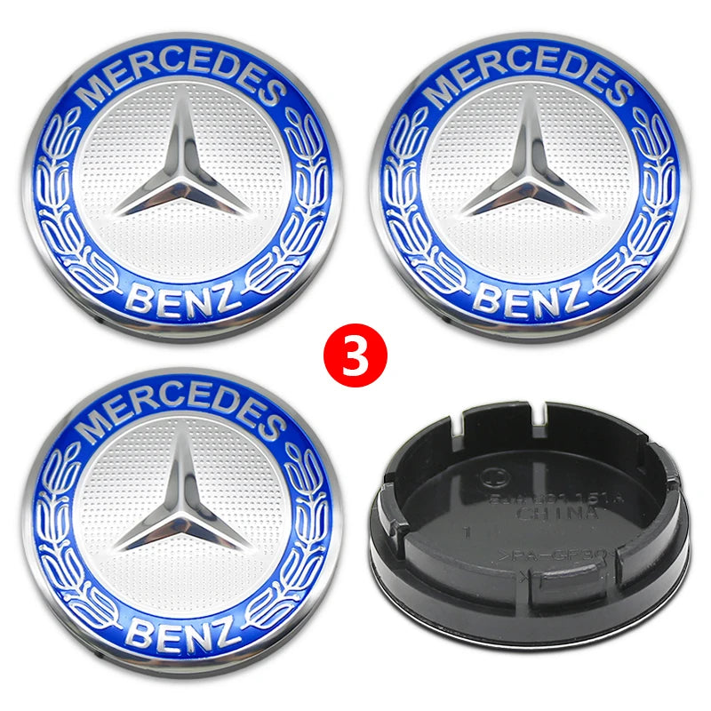 Wheel Center Caps or Stickers – Set of 4