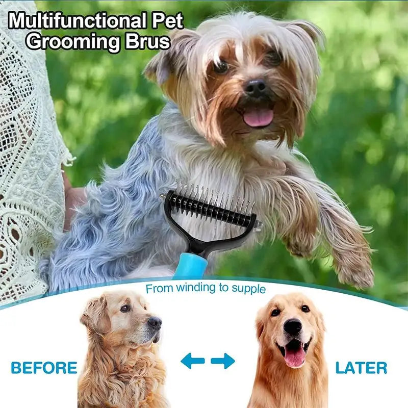 Stainless Steel Pet Grooming Brush
