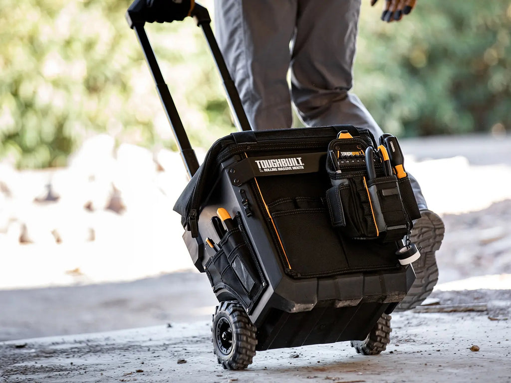 TOUGHBUILT Rolling Massive Mouth Tool Bag