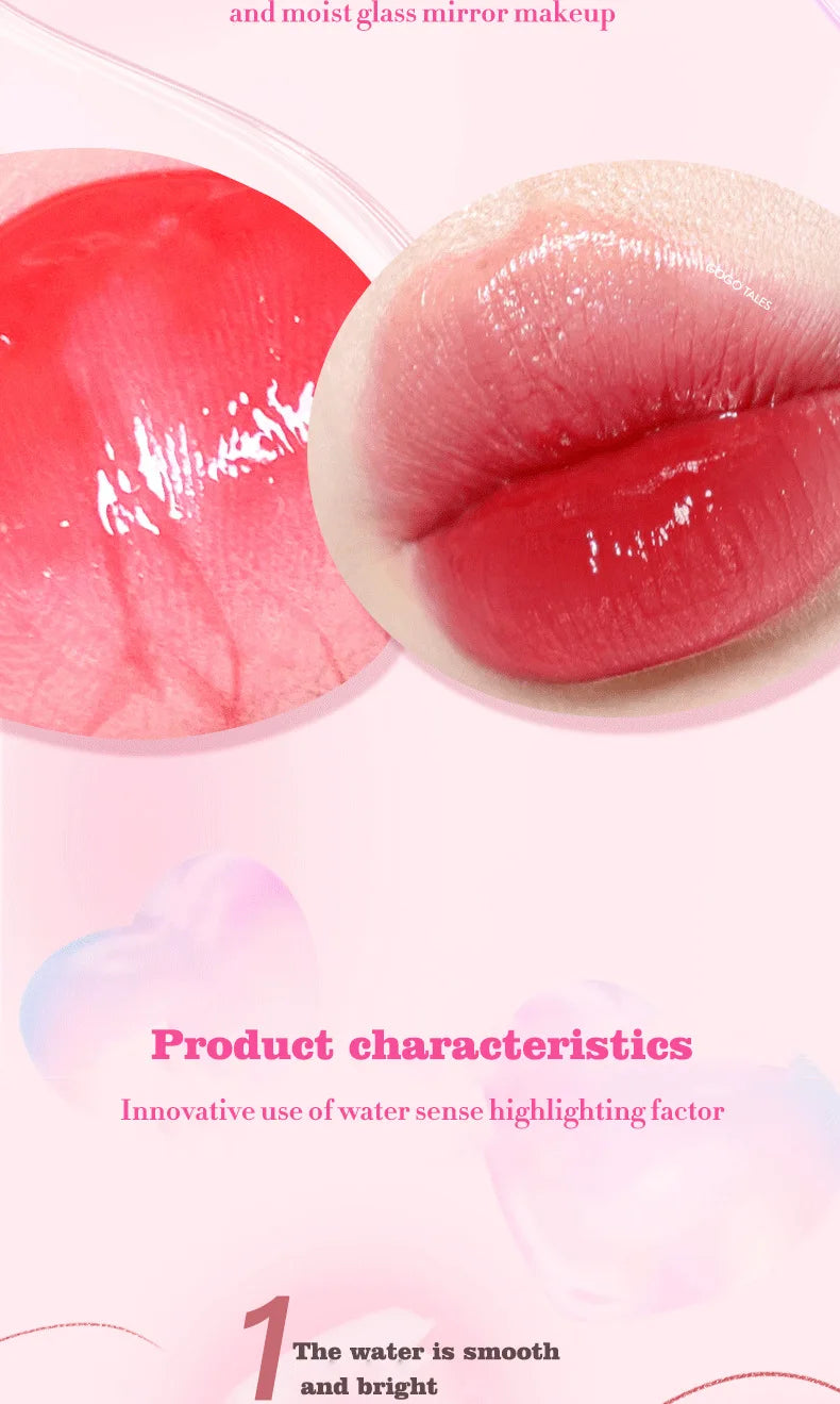 Mirror-Shine Lip Gloss – 6-Piece Set