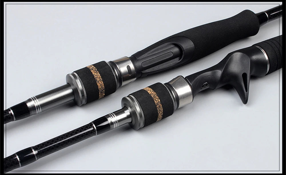 Carbon Fishing Rod with Two Tips — 2.7 or 3 m
