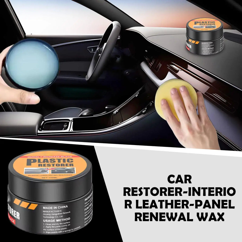 Car Interior Leather Care Paste