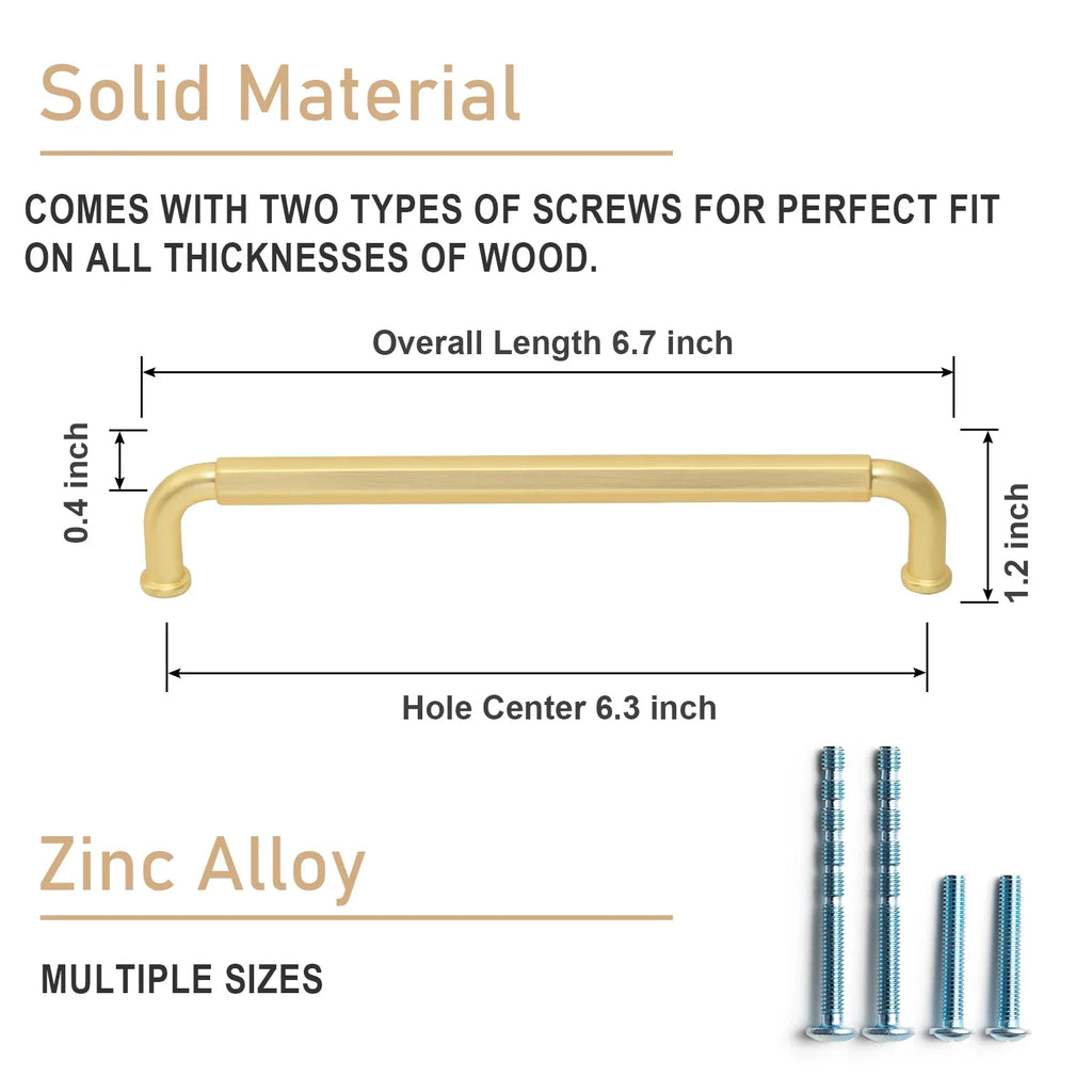 Antique Brass Zinc-Alloy Cabinet Handles – 128 mm Centers