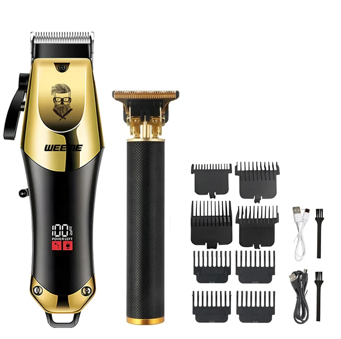 Vintage-Style Rechargeable Hair Trimmer