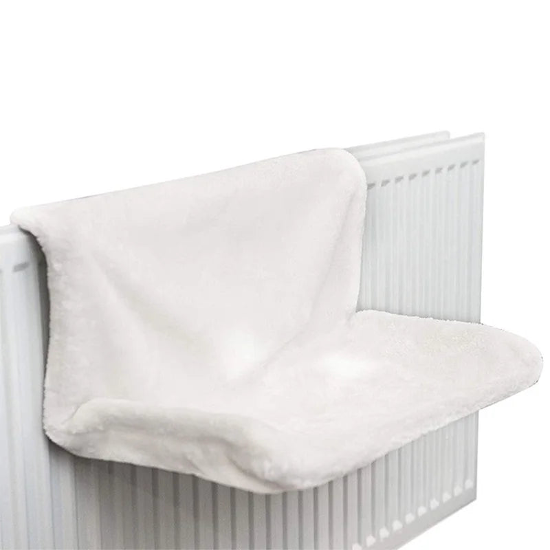 Hanging Cat Bed Removable Cat Hammock Pet Beds for Radiator Bench Kitten Nest With Strong Durable Metal Frame Cat Accessories Whispering Desires Shoppe