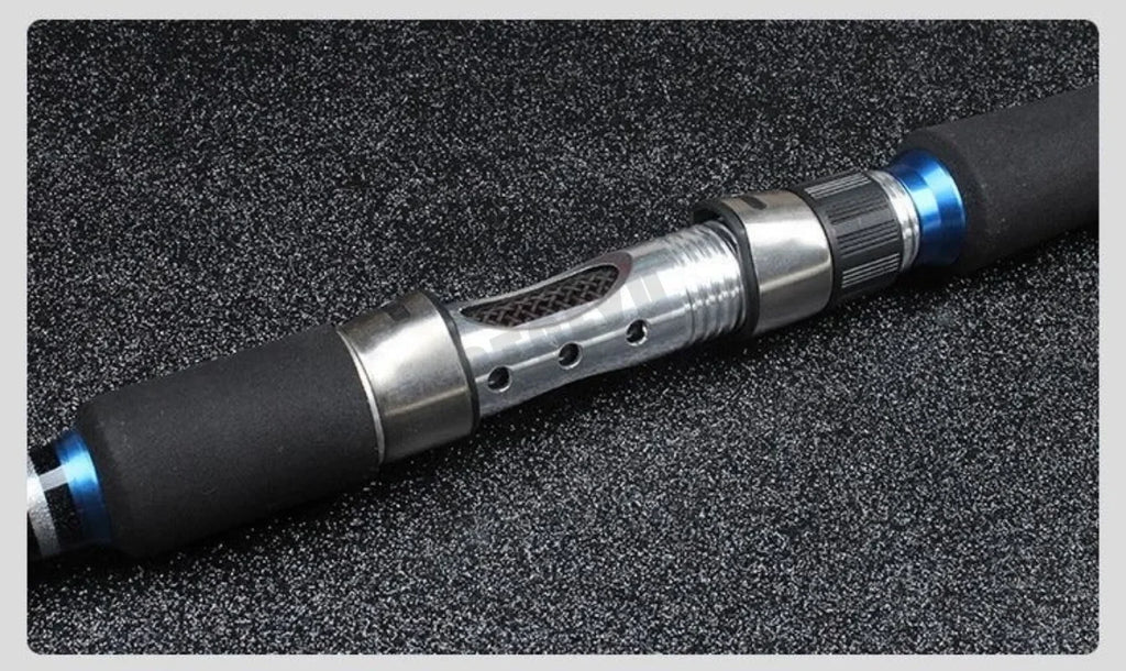 Three-Piece Carbon Boat Rod — 1.8 or 2.1 m