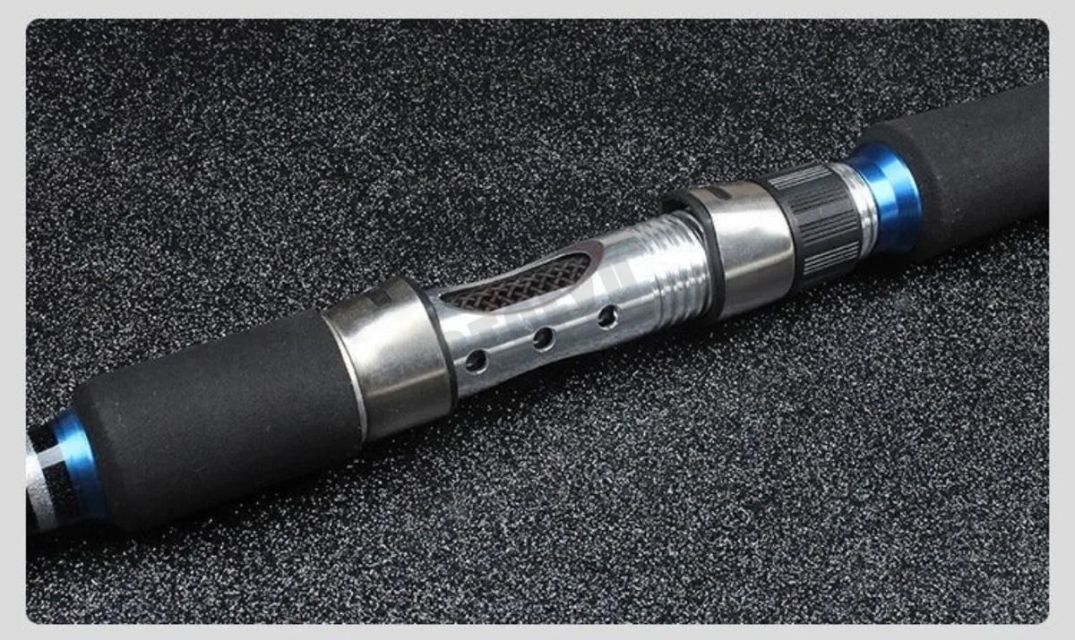 Three-Piece Carbon Boat Rod — 1.8 or 2.1 m