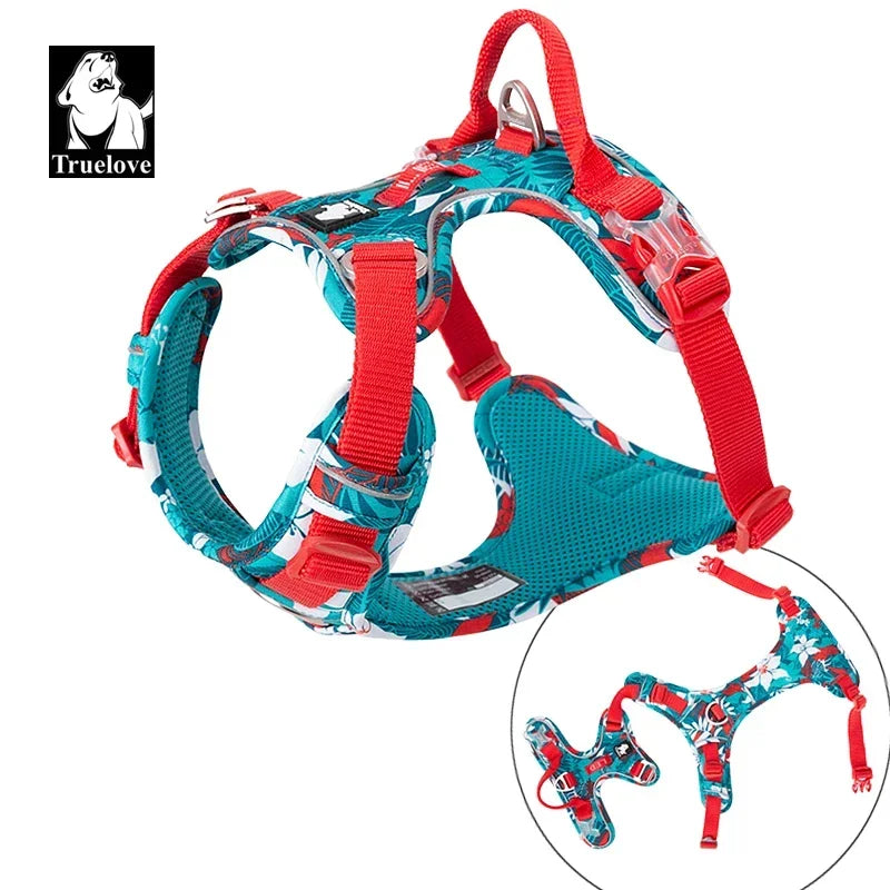 TRUELOVE Reflective Camouflage Dog Harness TLH5653