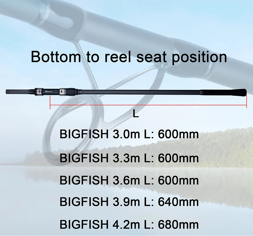 BIUTIFU BIGFISH Carbon Carp Rod
