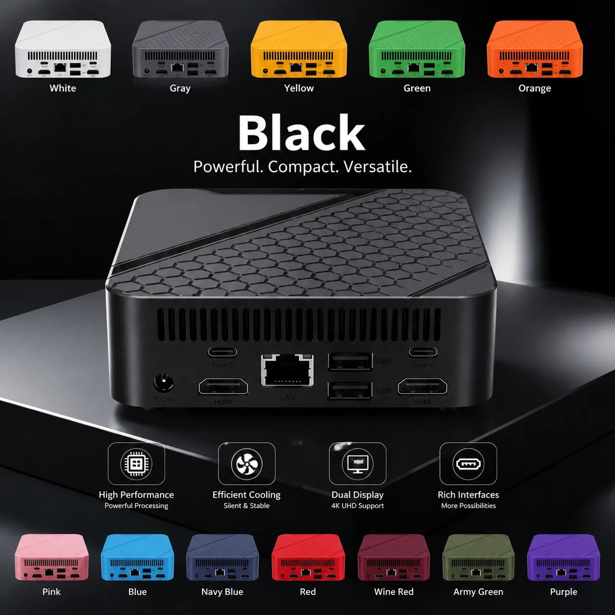 Core i9-10980HK Mini PC — 16 GB RAM