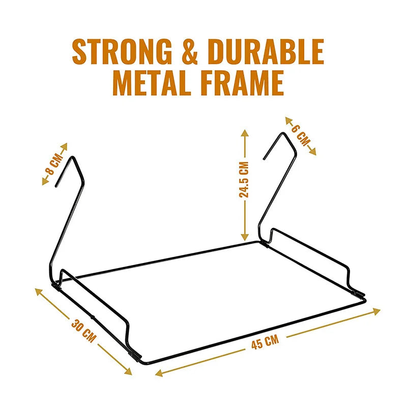 Hanging Cat Bed Removable Cat Hammock Pet Beds for Radiator Bench Kitten Nest With Strong Durable Metal Frame Cat Accessories Whispering Desires Shoppe