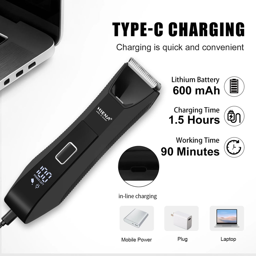 Rechargeable Body Hair Trimmer