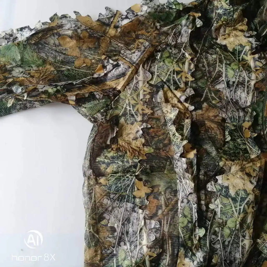 Camouflage Ghillie Jacket & Pants Set