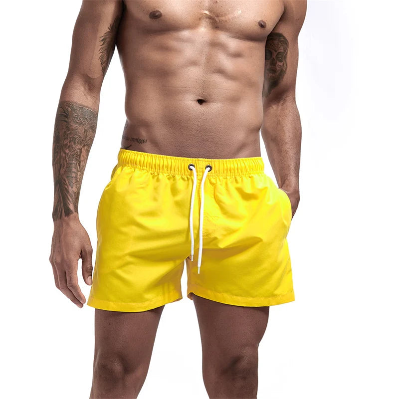 Men's Swim Trunks with Mesh Lining