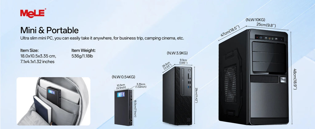 MeLE Overclock X5 Core i5-1235U Mini PC
