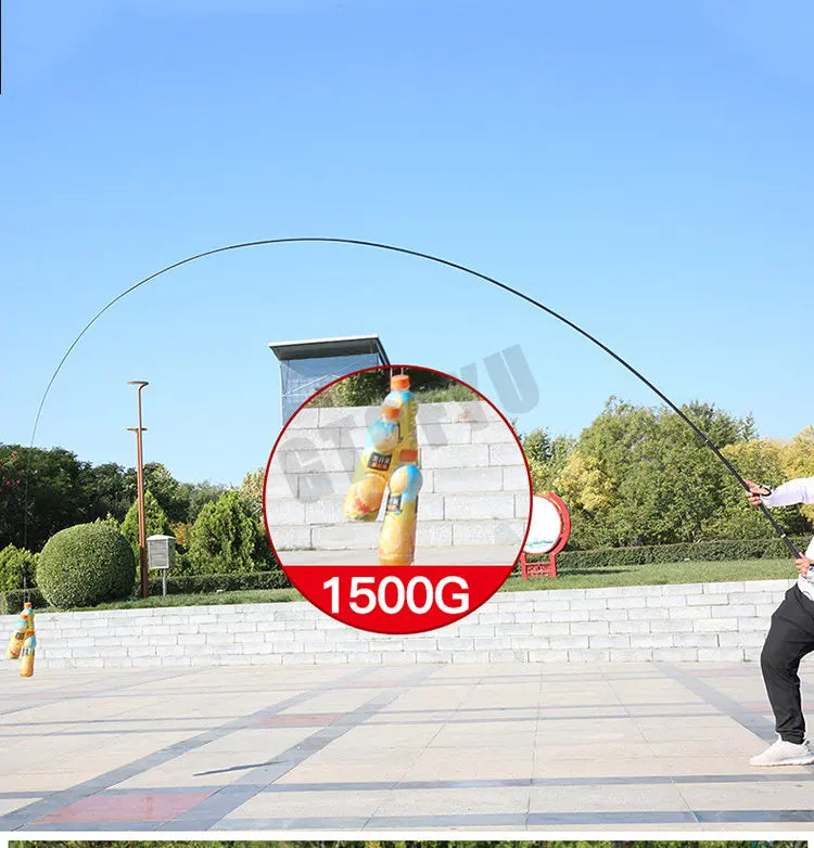 Telescopic Carbon Stream Fishing Pole