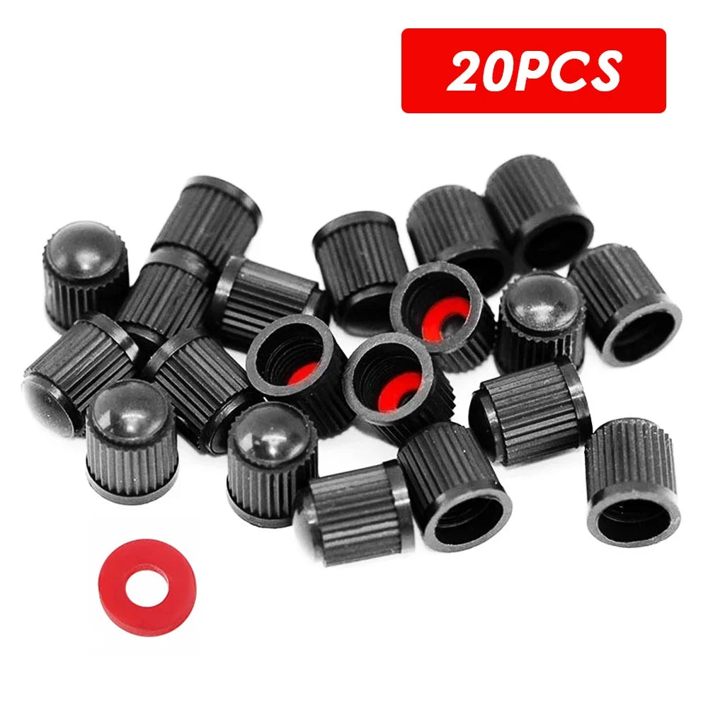 Plastic Schrader Valve Caps – Assorted Pack Sizes