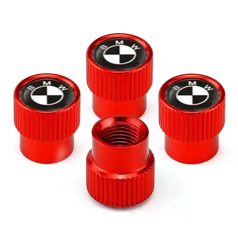 M-Power Design Aluminum Tire Valve Caps – Set of 4