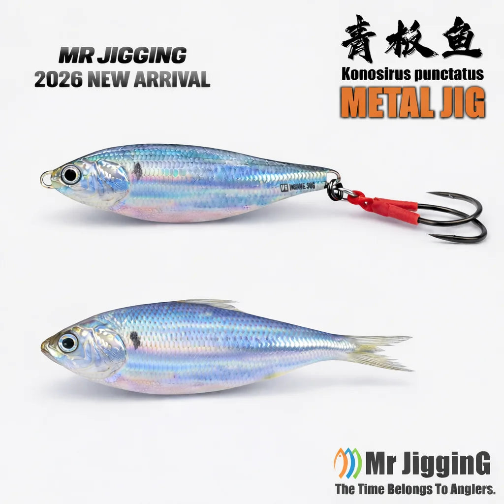 Konosirus-Style Metal Fishing Jigs — 10–40 g