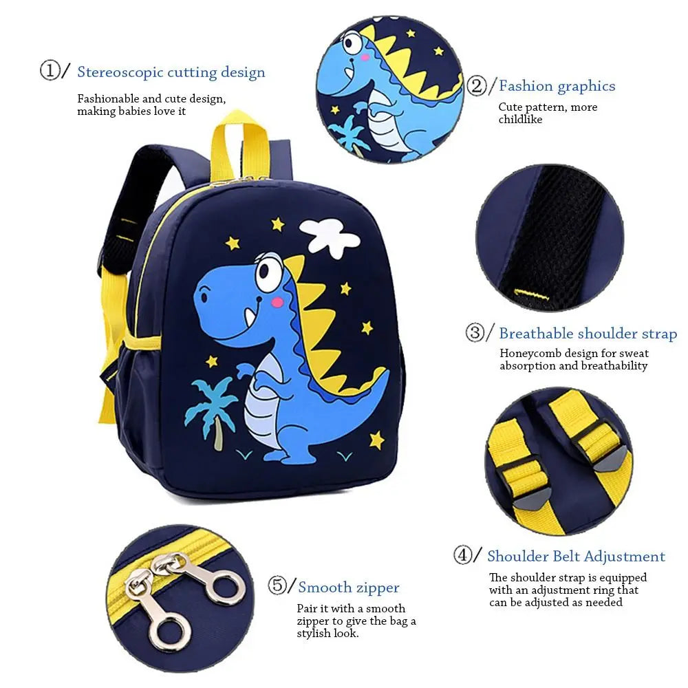 Kids' Dinosaur-Print Mini Backpack
