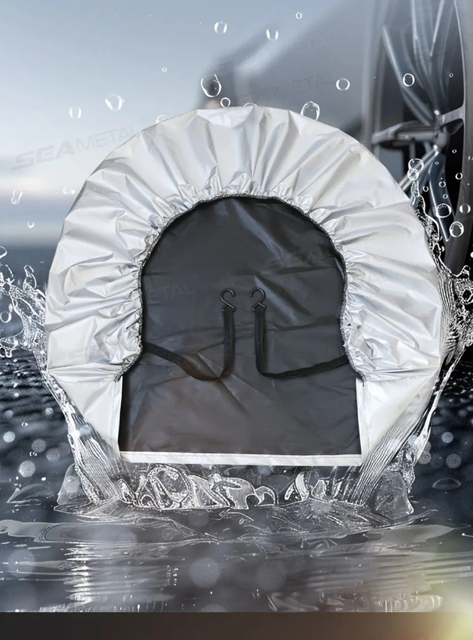 SEAMETAL Tire Covers – 29–32 Inch, 1 or 4 Pieces