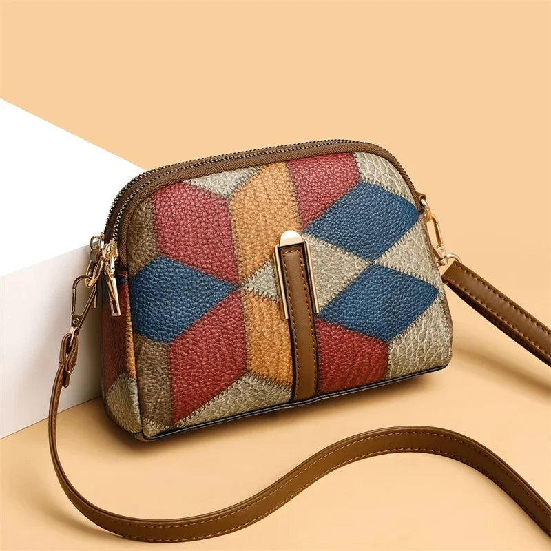 Yogodlns Women's Plaid Shoulder Bag
