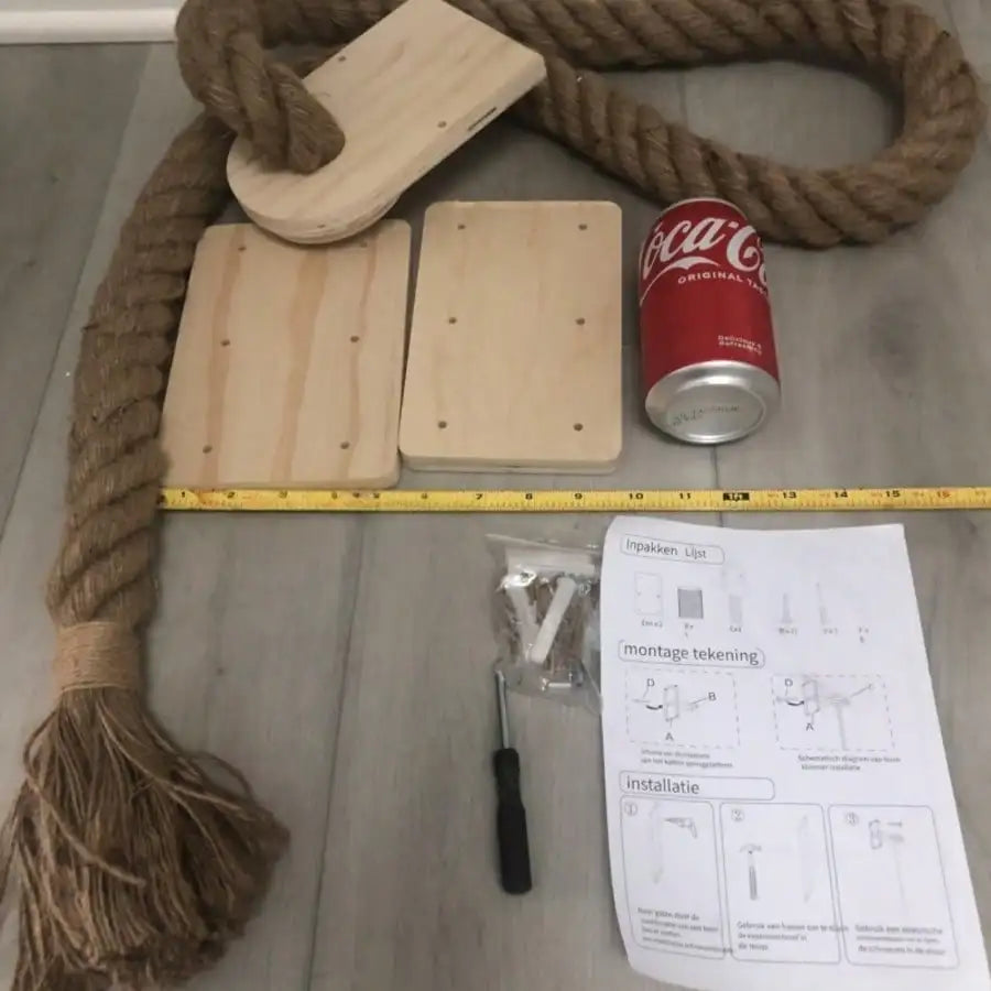 Wall-Mounted Sisal Cat Scratching Rope