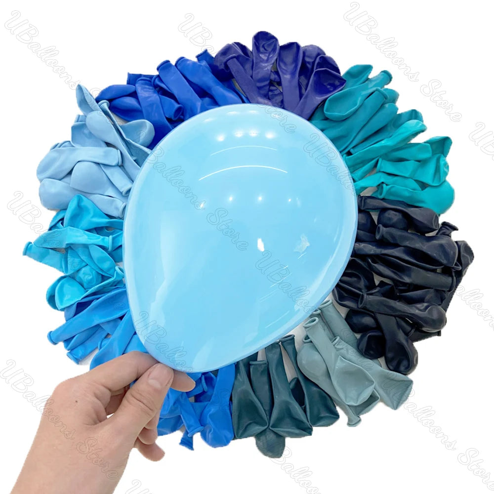 Blue Latex Balloons, Size & Pack Options