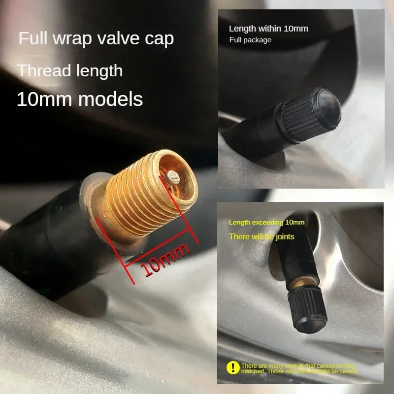 Plastic Schrader Valve Caps – Assorted Pack Sizes