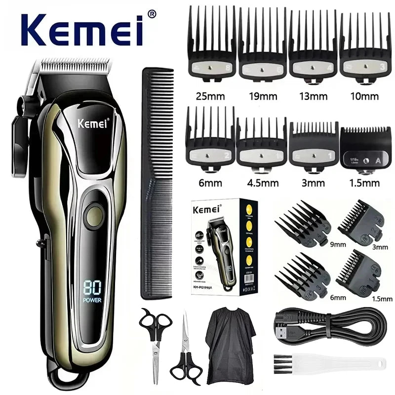 Kemei KM-PG1990A Rechargeable Hair Clipper