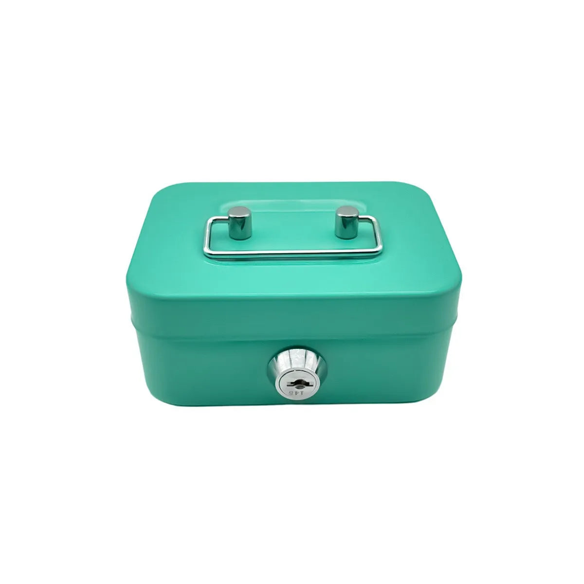 Portable Locking Coin Bank with Key