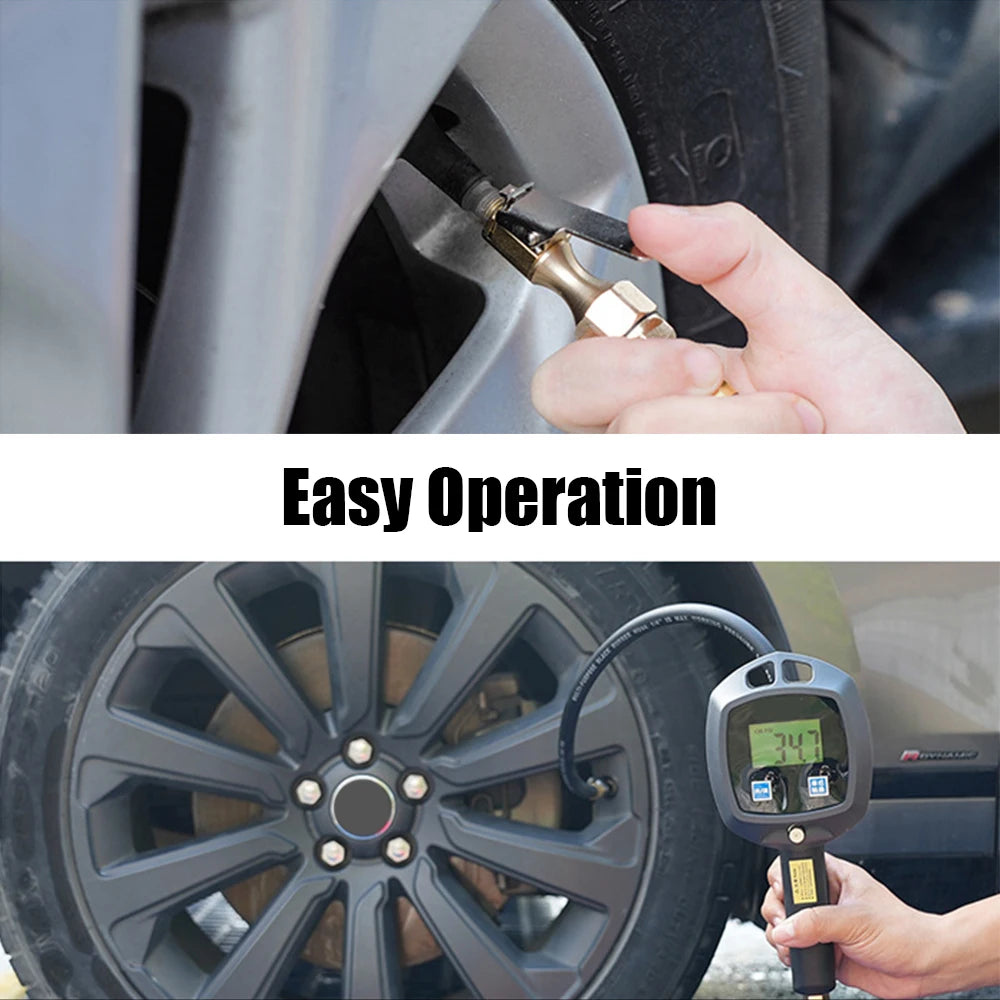 LEEPEE Digital Tire Inflator & Pressure Gauge