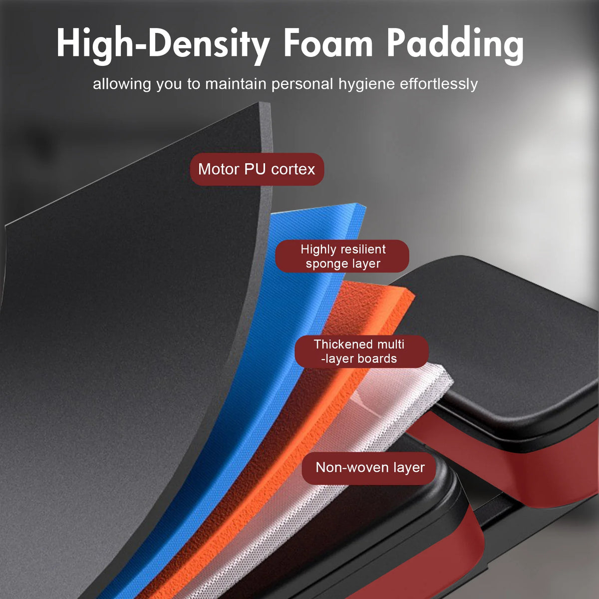 Seven-Position Foldable Weight Bench