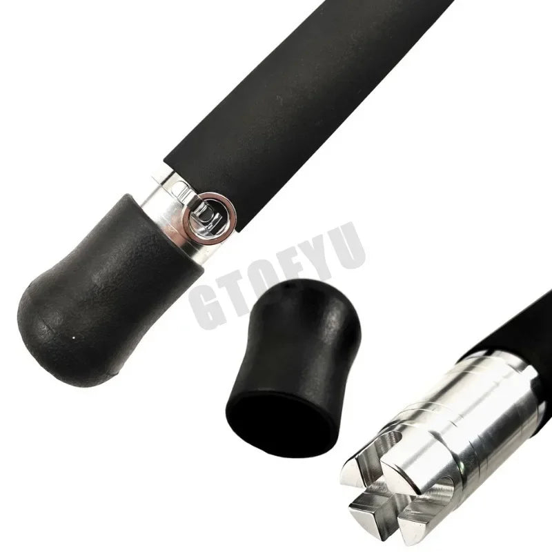 Three-Piece Carbon Boat Rod — 1.8 or 2.1 m