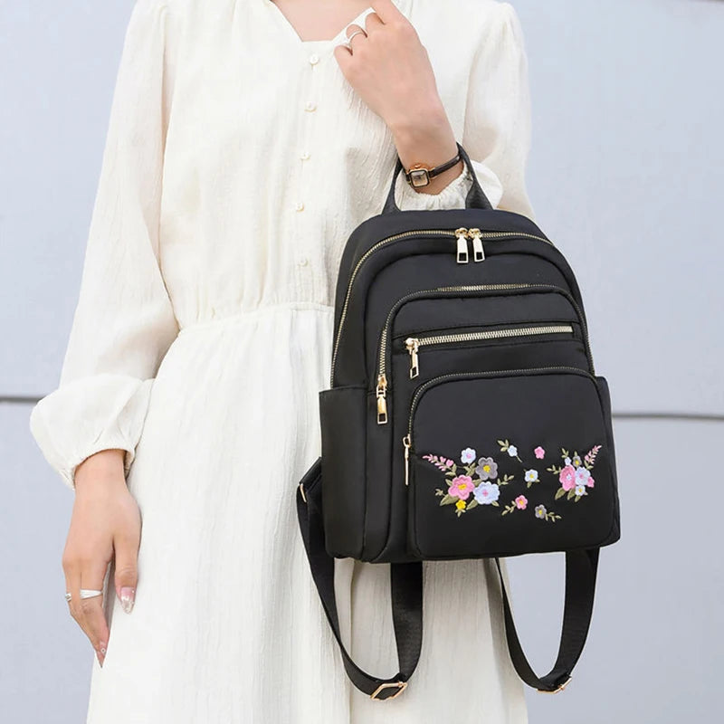 Embroidered Softback Backpack