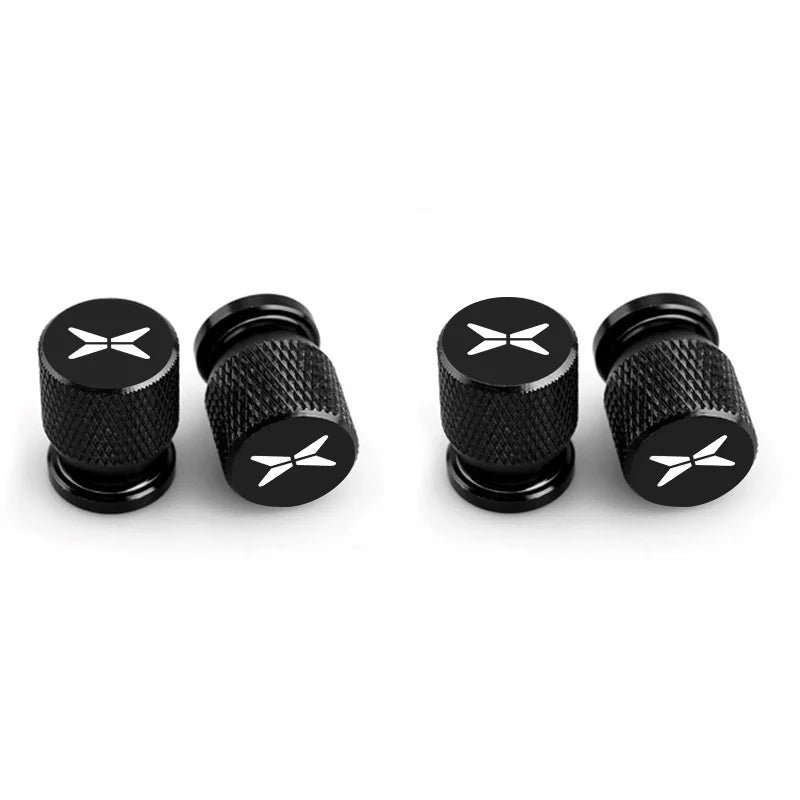 Decorative Tire Valve Caps – Set of 4