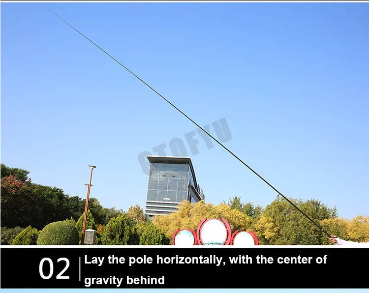 Telescopic Carbon Stream Fishing Pole