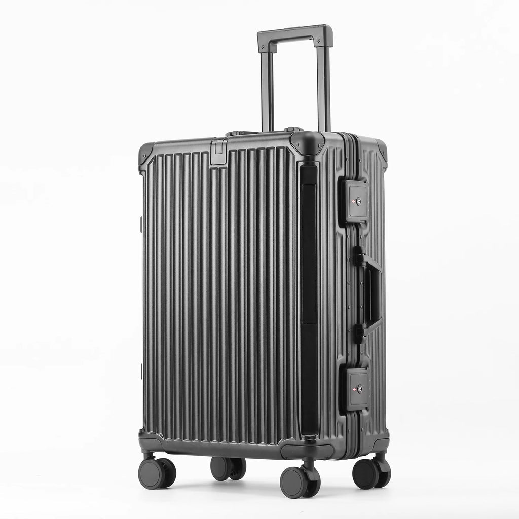 BunnyFly Suitcase Travel Suitcase Men Women 20 Carry-On Luggage Women PC Aluminum Frame Trolley Case TSA Password Lock Whispering Desires Shoppe