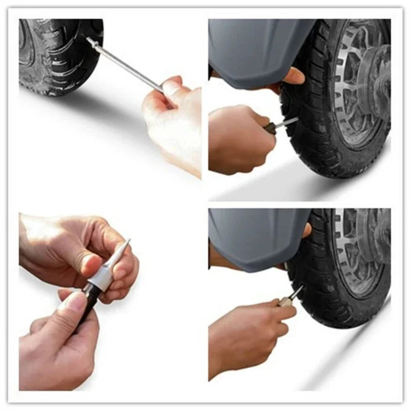 Mushroom-Plug Tire Repair Tool Kit