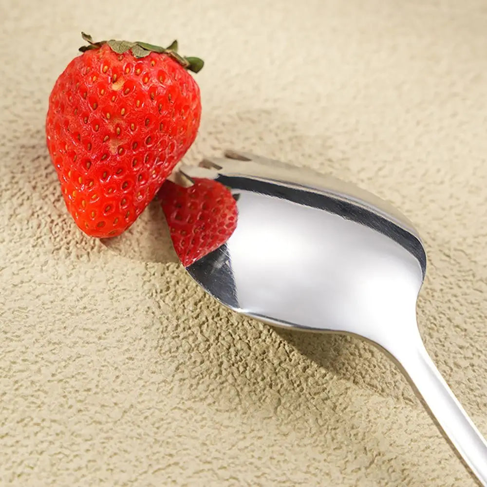 Long-Handle Stainless Steel Spork